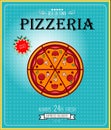 pizza illustration for restaurants and online